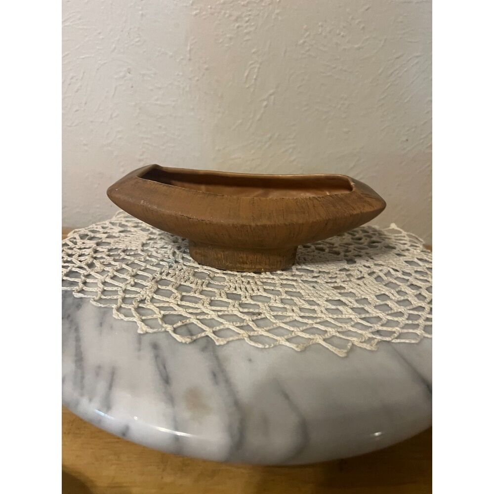 Vintage Crescent Shaped Planter